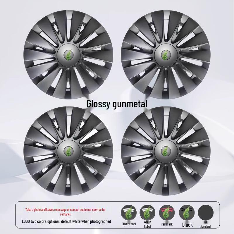19-Inch Model Y Tesla Hubcaps: Sun God Full-Edge Covers for Modification