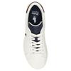 Polo Ralph Lauren Court Leather Round Toe Lace-Up Embroidered Pony Low-Top Sneakers Men sneakers White 100028632