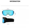 New card myopia ski goggles outdoor windproof sand sports glasses double-layer anti-fog adult ski goggles