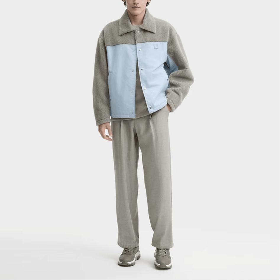 New FILA MILANO Puffer Jacket Unisex Autumn Water Blue F11M445905F-BU