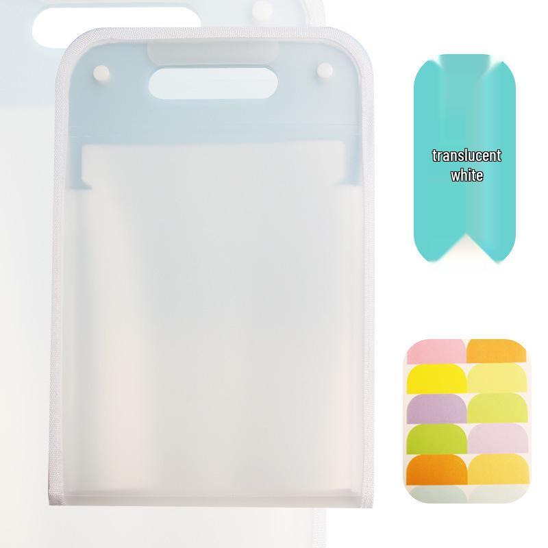 Vertical Accordion File Organizer – Large Capacity Student Storage Bag with Multi-Layer Design for Test Papers and Documents.