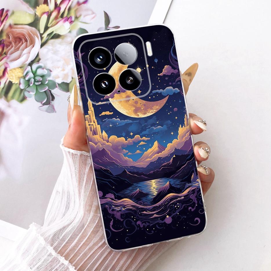 For Xiaomi Mi 15 Pro 5G Case Luxury Butterfly Painted Cover Soft Silicone Phone Case For Xiaomi 15 Pro Mi15 Pro 5G Fundas Bumper