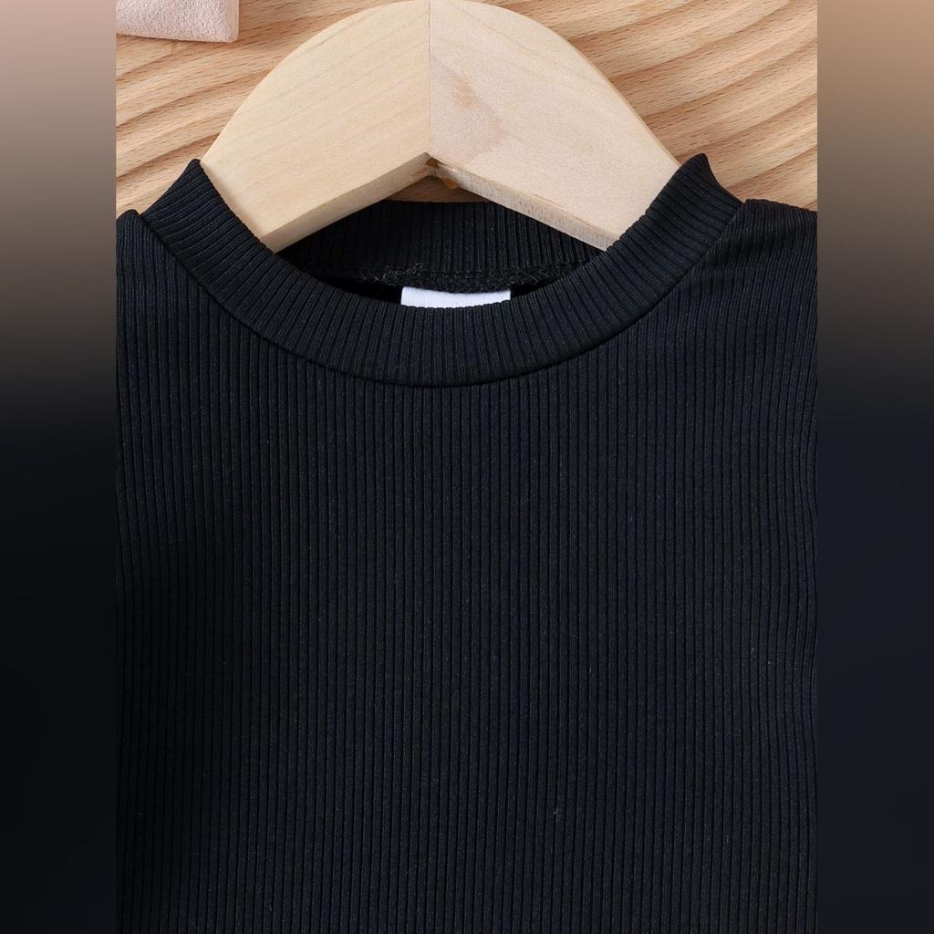 Girls' Baby Cartoon Romper Dress Set