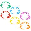 25/50Pcs 20~24mm Chicken Foot Rings Adjustable Poultry Leg Snap Ratchet No Number Buckle Clip Chick Duck Goose Pigeon Raising