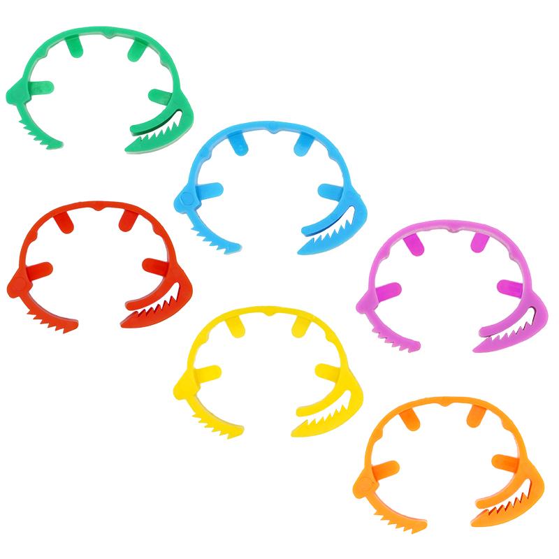 25/50Pcs 20~24mm Chicken Foot Rings Adjustable Poultry Leg Snap Ratchet No Number Buckle Clip Chick Duck Goose Pigeon Raising