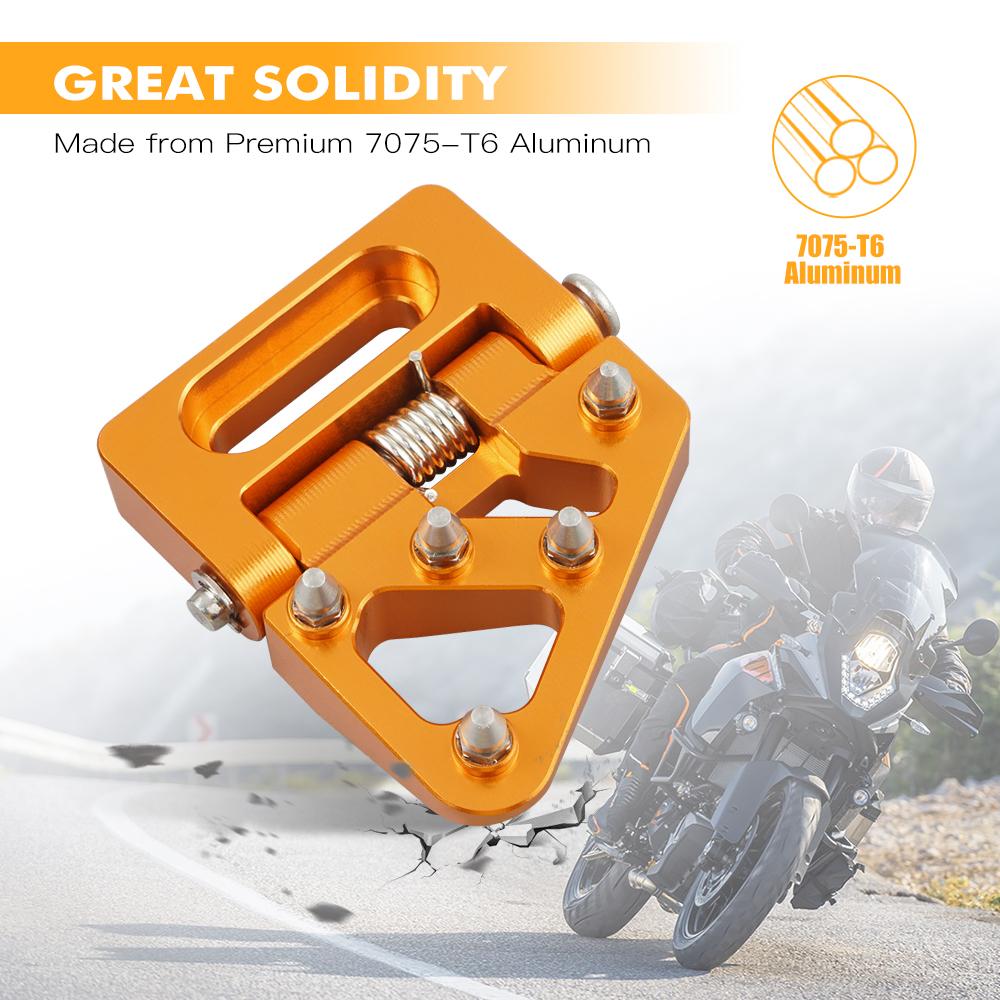 For KTM 390 790 890 990 950 1050 1090 1190 1290 Super Adventure R S T 690 Enduro SMCR Motorcycle Rear Brake Pedal Step Plate