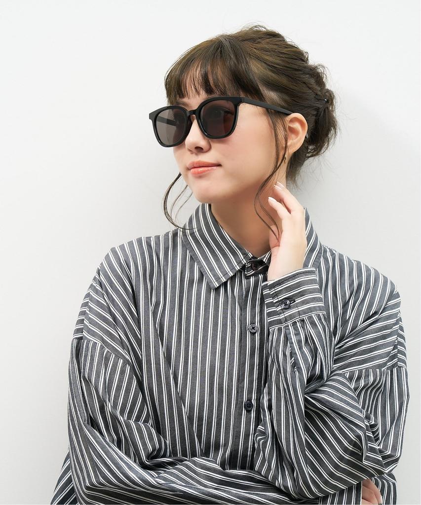 [Zoff] [WEB Exclusive] Wellington-style Sunglasses (Black 2)  Lightweight, Large Size, UV Protection, Unisex, Men's, Women's, Stylish, Driving,