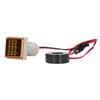 Digital Led Indicator Lamp Square 3‑Display Signal LED Light 60‑500V AC0‑100A ST17VAHYellow