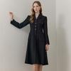 Maxza Tweed Flare Jacket Dress With Out Pockets Cd04qp300on