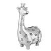 Vintage Alloy Fawn Money Box Animal Coin Saving Pot Piggy Bank Home Decor Gift for Kids