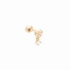 Lunne 14K Heart Cubic Drop Piercing (14K Gold) #W07