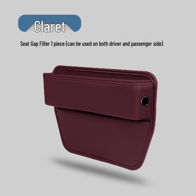 Universal Leather Car Seat Gap Organizer