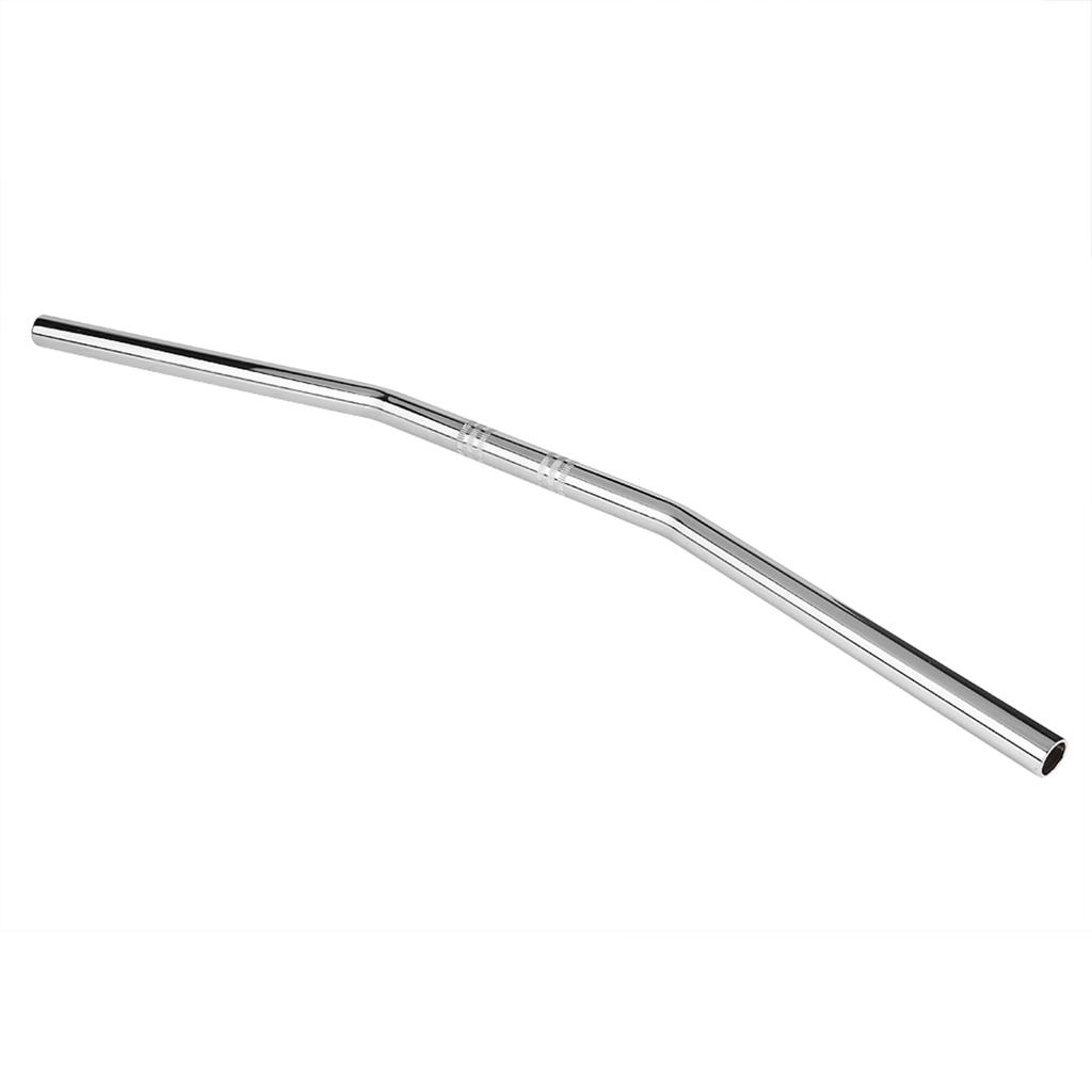 78Inch 22MM Motorcycle Retro Bend Handlebar Handle Bar Silver