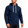 Men's Pullover Hoodie, Color, Casual Loose Fit, Warm Fall Winter Sweatshirt