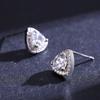 Tancise 925 boucles d'oreilles en argent Sterling Zircon boucles d'oreilles pendantes pour les femmes cadeaux de fête de mariage