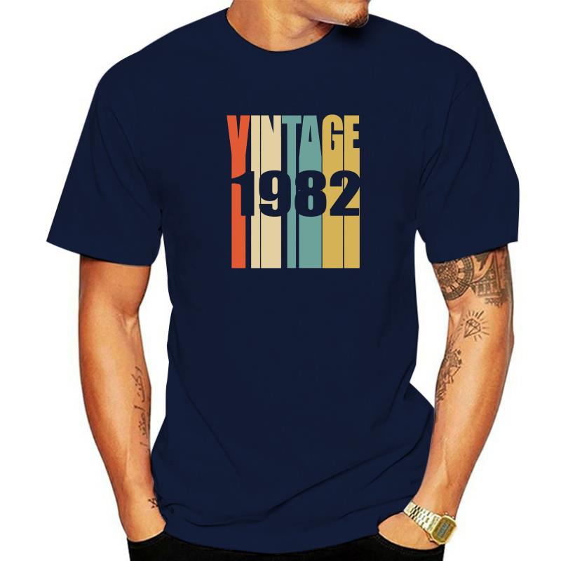 Funny Unisex T Shirt White Tshirt Tshirts Black Tee Retro Vintage 1982 Tshirt 36 Yrs Old Bday 36th Birthday Tee For Unisex