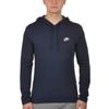 Nike Casual Sport Long Sleeve Hoodie Men Tops Dark-Blue 807249-451