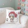 Anime DDemon Slayer AAkazaS Cute Case Plush Fabric Soft Pillowcase Double Sided Print Cushion Cover Household Gifts