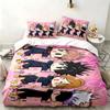 Jujutsu Kaisen 3-teiliges Set Perfekt für das Schlafzimmer Bequemes Bettwäsche-Set enthält einen Bettbezug und zwei Kissenbezüge Ideales Geburtstags- oder Weihnachtsgeschenk