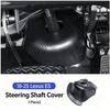 For Lexus ES 2026-2028 Steering Wheel Steering Shaft Protector Cover ABS Black Interior Accessories Upgrade Kit Plus Pro Decor A