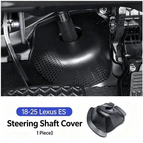 For Lexus ES 2026-2028 Steering Wheel Steering Shaft Protector Cover ABS Black Interior Accessories Upgrade Kit Plus Pro Decor A