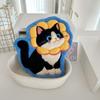 Coral Fleece Hand Towel Cute Cat Washcloth Durable Toilet Handkerchief  Kitchen