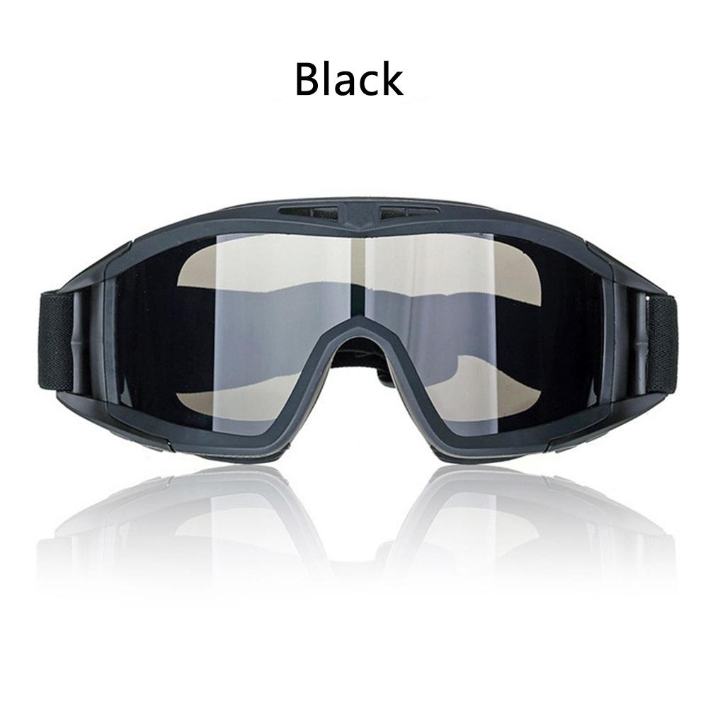 Tactical Goggles Anti Fog Military Glasses for Cycling Hunting Weeding, Khaki