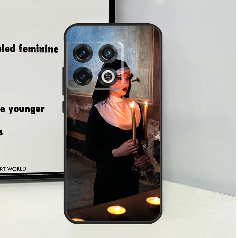 Sister Nun For OnePlus Nord 5 CE 4 2 3 Lite N20 N30 Case For OnePlus 13R 13 12 11 9 10 Pro 10T 12R 13T