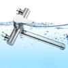 Wall Mounted Kitchen Tap Single Lever Sink Water Faucet Rotatable Long Spout Kitchen Mixer Tap for Home Kitchen Use