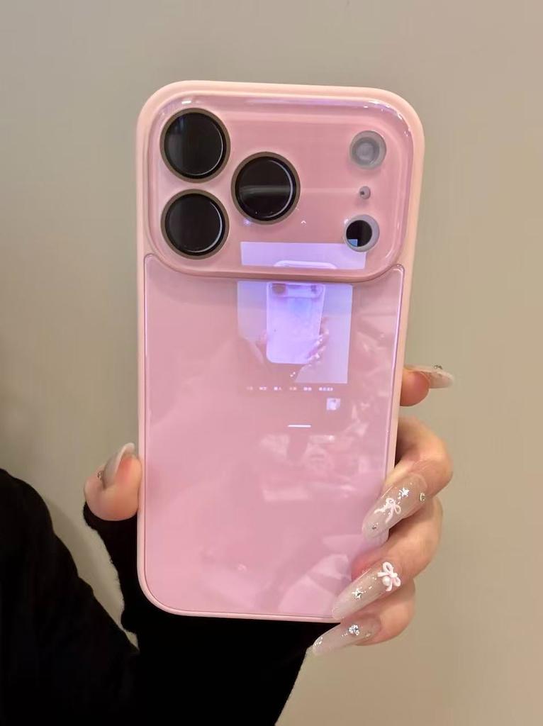 Husă de protecție pentru cameră din sticlă securizată de lux în culoare bomboană pentru iPhone 17 16 15 14 13 12 Pro Max, bumper rezistent la șocuri, capac spate dur