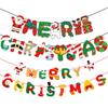 Christmas Banner 2025 Merry Christmas Decorations for Home Garland Santa Claus Navidad Natal Xmas Gift Noel Decor New Year 2025