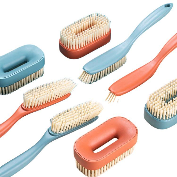 Multifunctional Soft Bristle Shoe and Laundry Cleaning Brush