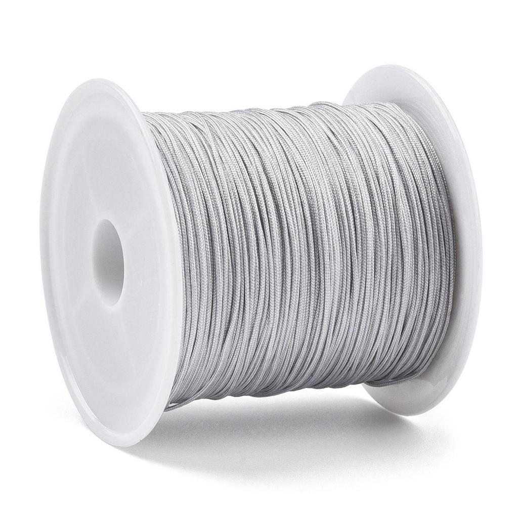 Bunt Nein. 73 0,6 mm Jadegarn für DIY-Armbänder, chinesische Knoten, Quasten und Anhänger-Bastelarbeiten