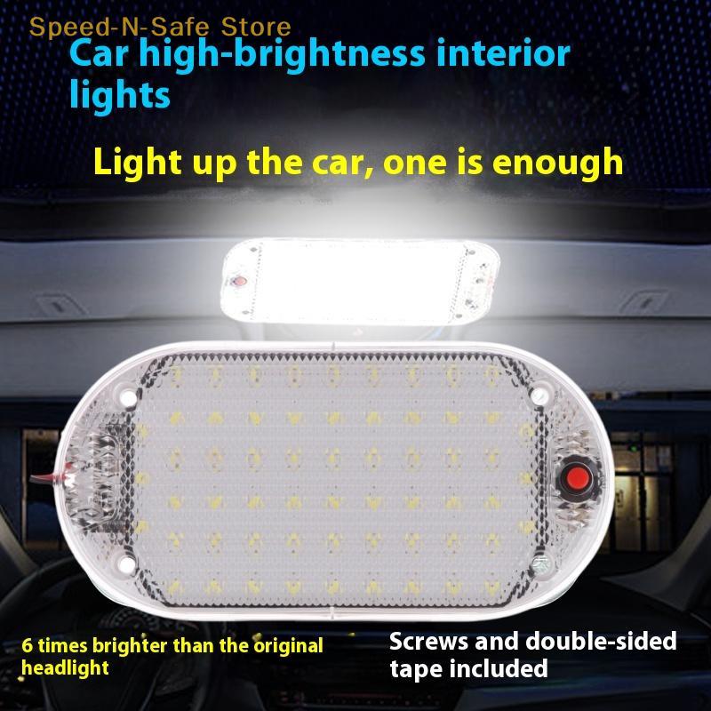 Universal 12V–85V LED Ceiling Light For Motorhomes: Interior Roof-Mounted Reading And Trunk Light