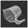 5X 500Ml Home Lab Measuring Jug Pitcher Plastic Handle Pour Spout Container