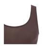 Triumph Cotton Soft to the Sleeveless Top 1053 Size M 100% Innerwear, Touch, 5380, (Brown),