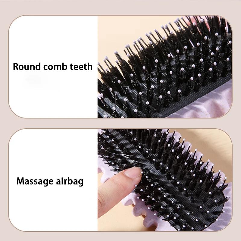 1/5pcs Detangling Comb Set Curl Candy Bursh Curved Rat Tail Comb Edge Control Brush Spray Bottle Massage Hair Styling Tools