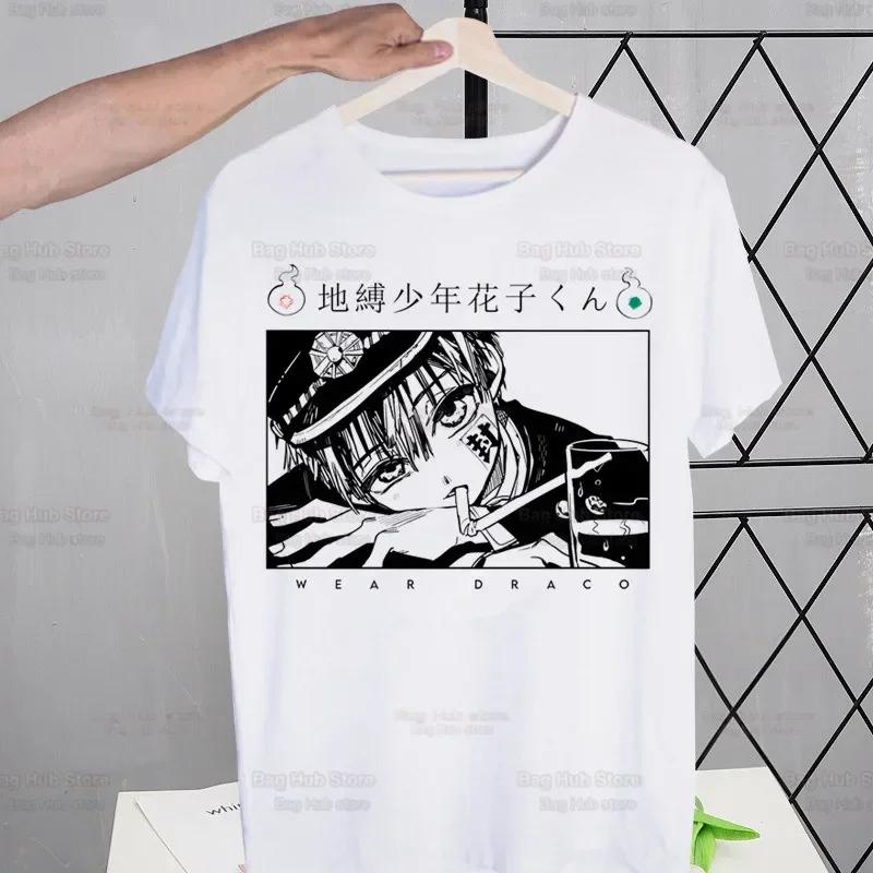 Anime Toilet Bound Hanako Kun Comics Woman Print Harajuku Summer Tshirts Casual Round Neck Short Slee Top Tee Shirt,Drop Ship