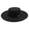 Wool Felt Panama Hat With Wide Brim For Men And Women Perfect For Outdoor And Gift Use