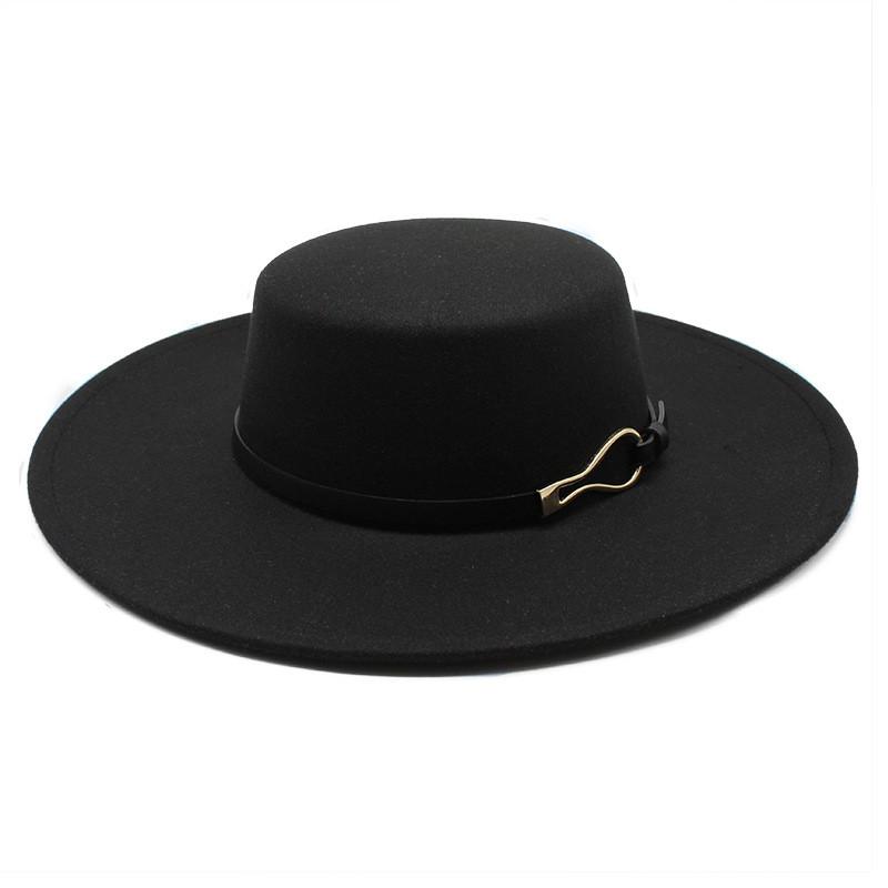 Wool Felt Panama Hat With Wide Brim For Men And Women Perfect For Outdoor And Gift Use