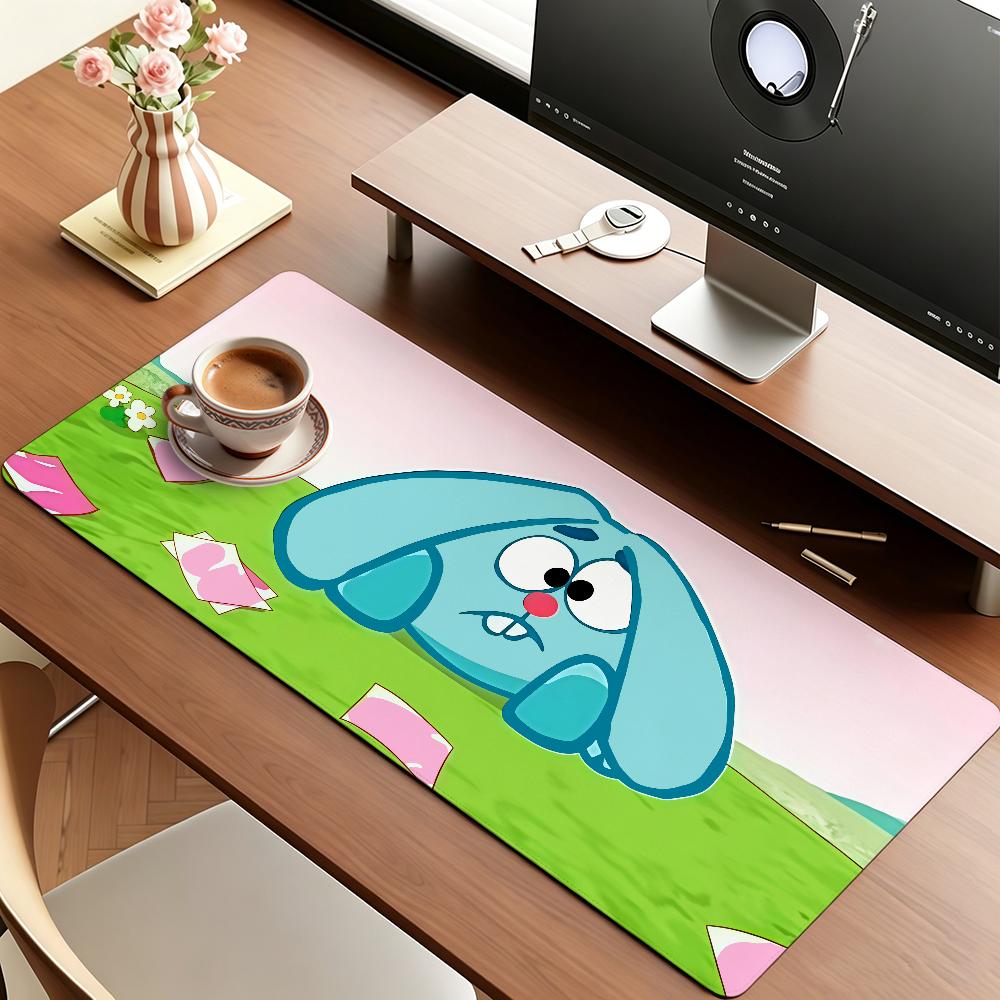 Cartoon Cute K-KikoRiki Smeshariki Mouse Pad Square Office Gaming Desk Mat Waterproof Non-Slip Rubber Decorative