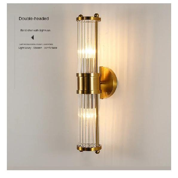 Luxury Led E14 Crystal Wall Lights Modern Decoration Bathroom Kitchen Living Room Wall Lamps Bedroom Bedside Hallway Lighting