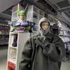 Long Wool Blend Overcoat Women Oversized Knee-Length Trench Coat Winter Fashion Outerwear
