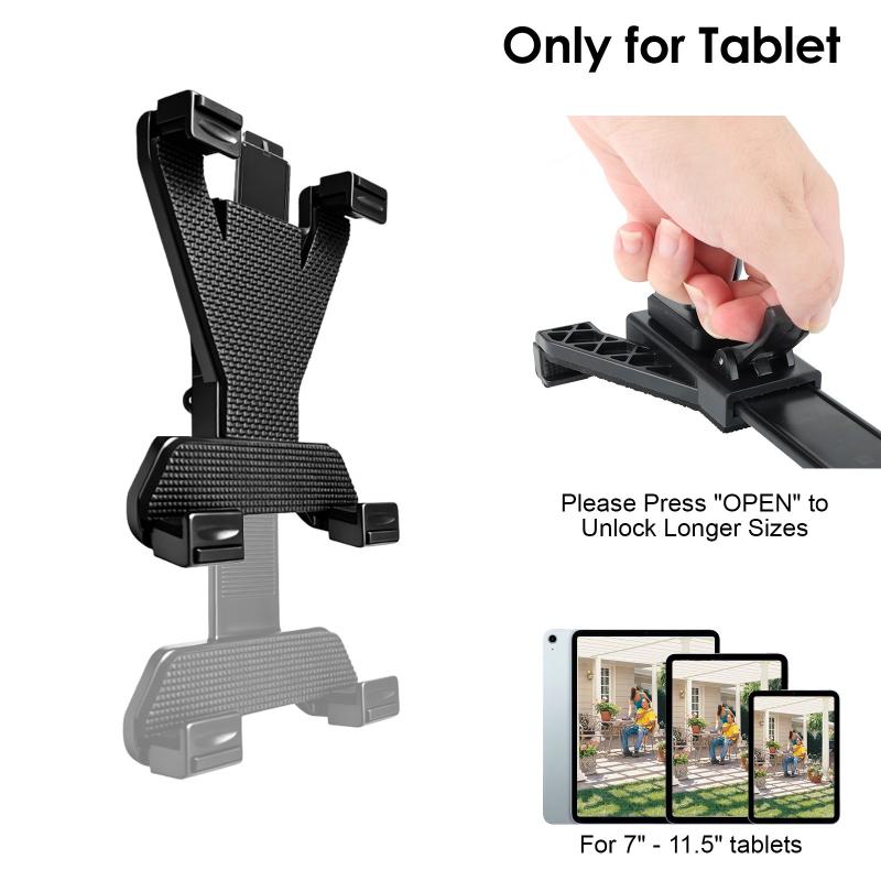Adjustable 360° Rotation Tablet Mount Multi-Scenario Dashboard Wall Desk Holder for Galaxy Tab Truck Office Use