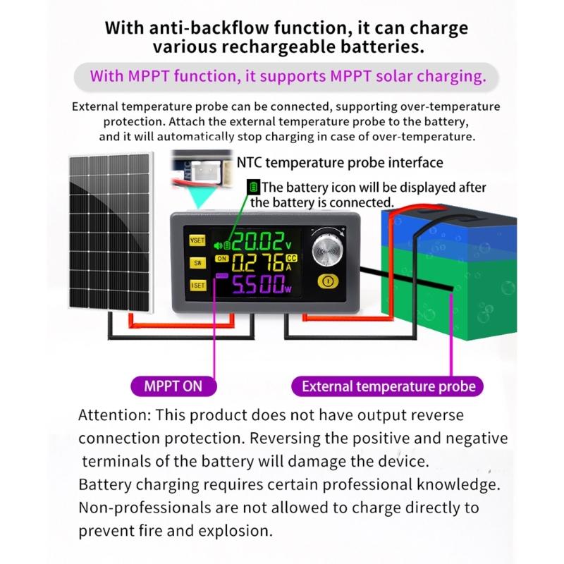 Direct Current Bucking Converters Step Down Module Power Supply Output 0-36V 5A Adjust Power Supply Module