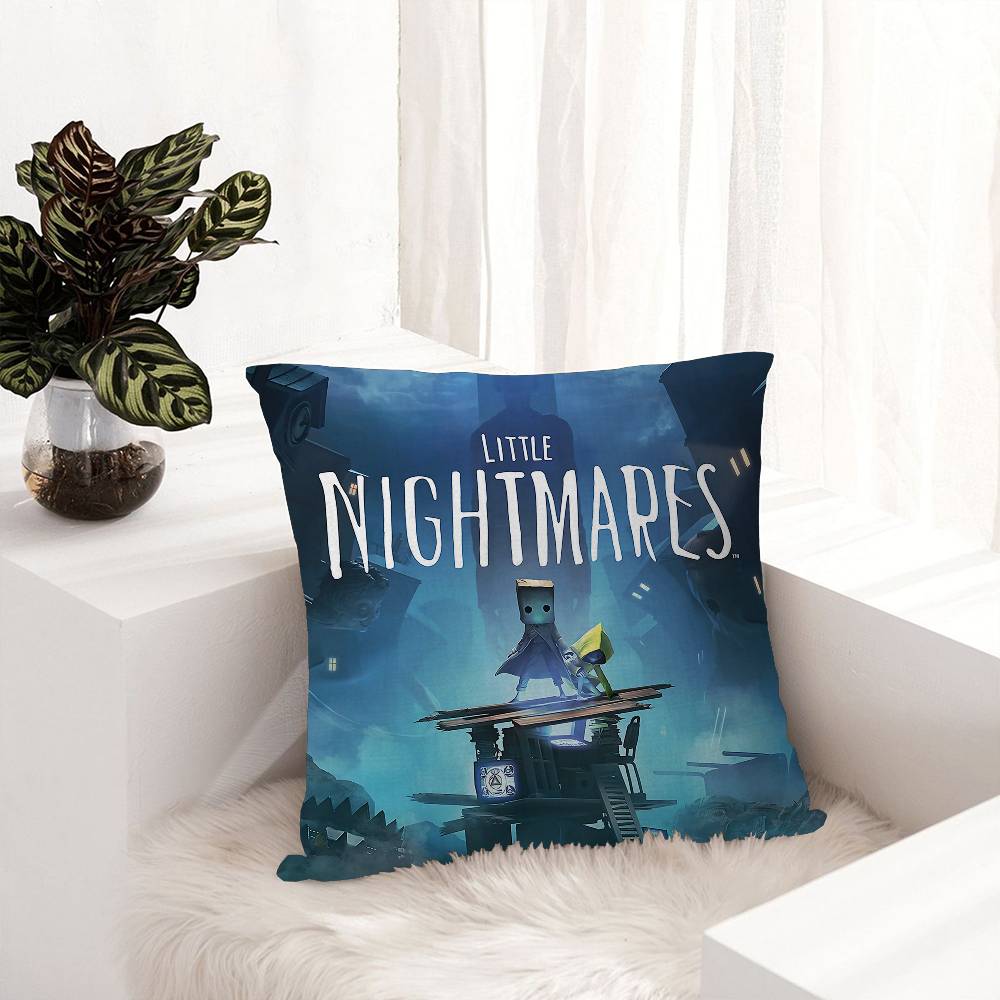 Game L-Little Nightmares Cushion Cover Pillow Cover Decor Pillowcase Printed Cushion Case For Couch