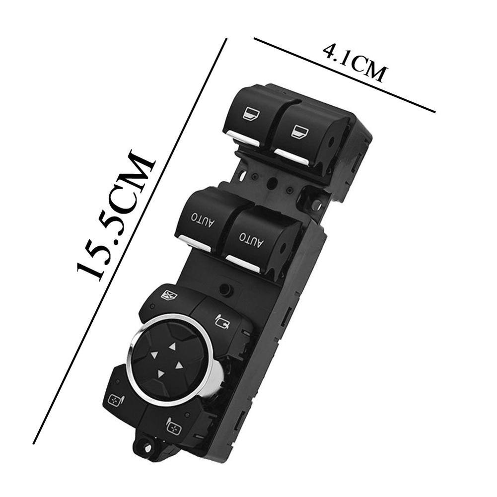 Driver Side Power Window Switch Compatible with For Ford For Explorer 2011 to 2015 and 2011 to 2015 BB5T14540AQW