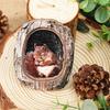 Tree Hole Animal Refrigerator Magnet Wooden Animal Fridge Magnet Home Office Kitchen Cabinet Locker Whiteboard