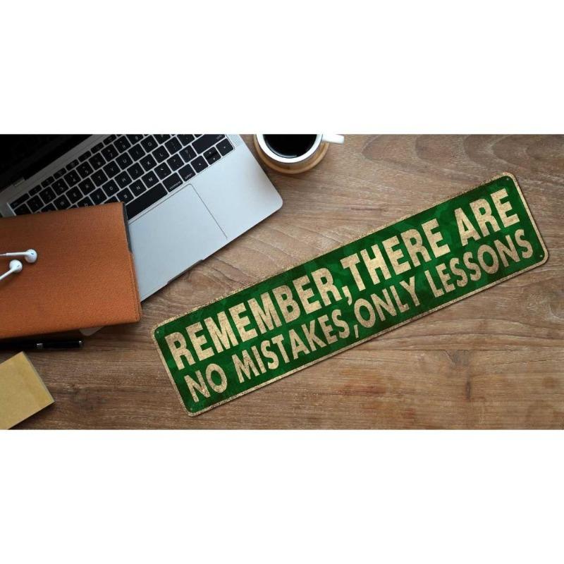 Inspirational Quote Metal Tin Sign Motivational Wall Poster