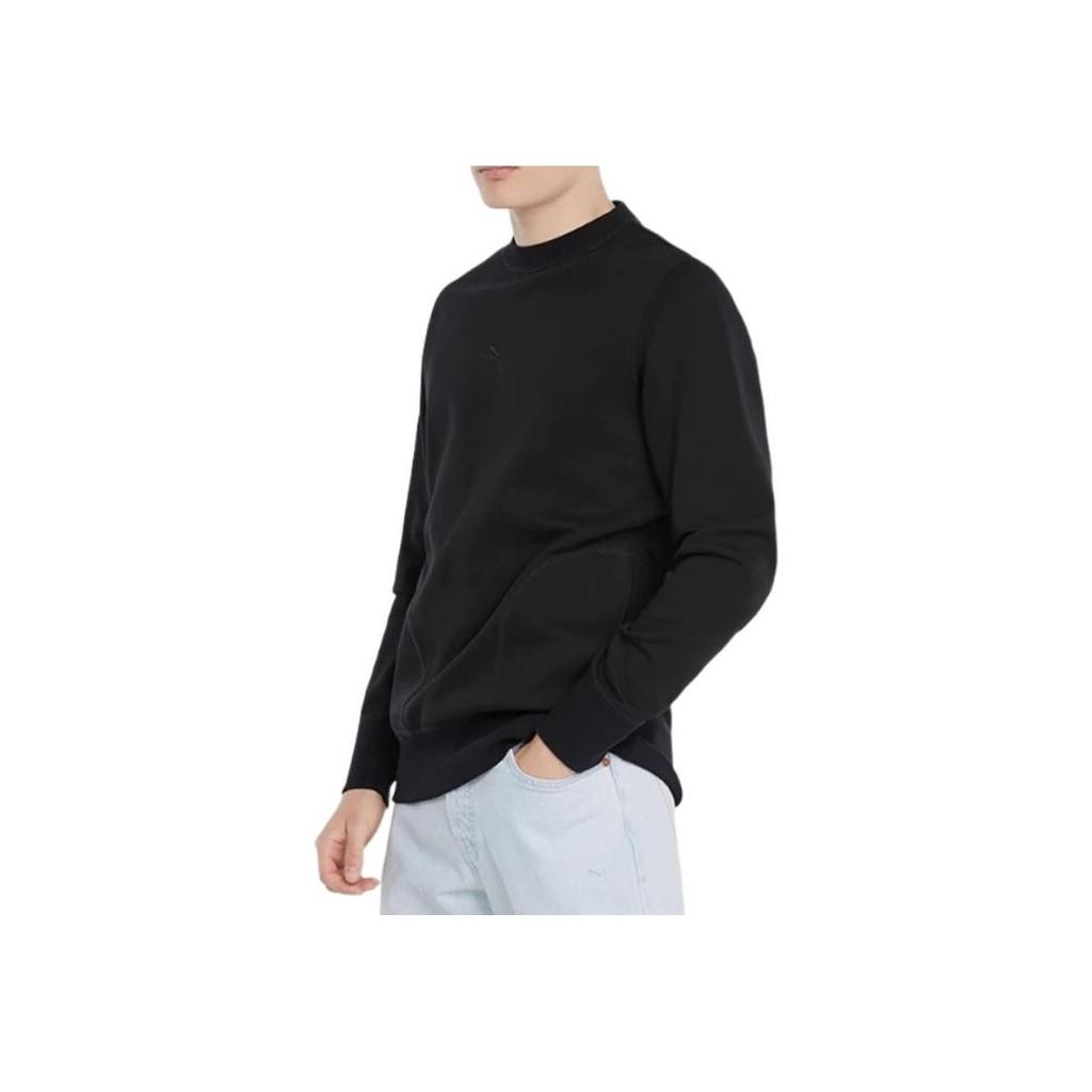 Puma Comfortable Soft Round Neck Pullover Sweatshirt Men sweatshirt 532953-01